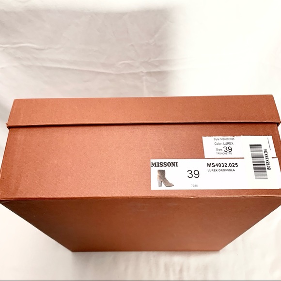 ✨✨Missoni Tronchetto Slouch Boot 39 New in Box - Picture 5 of 9